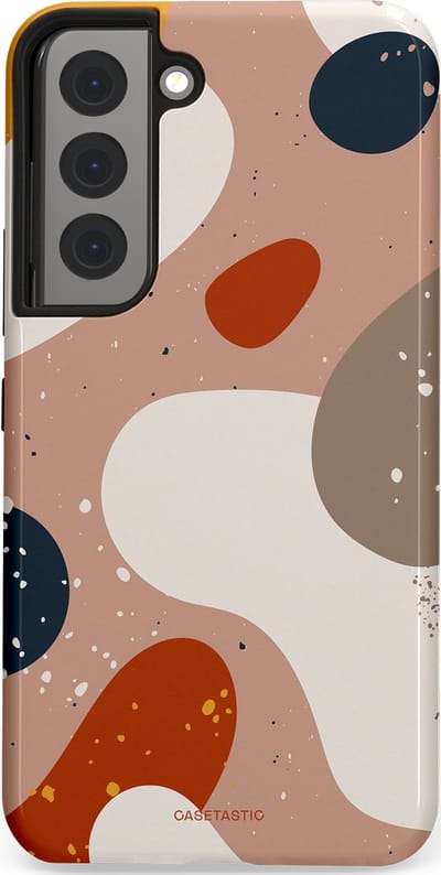 Casetastic Hoesje Geschikt voor Samsung S22 - Stijlvolle Beschermende Duo-layer Case - Terravibe