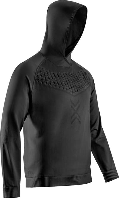 X-Bionic X-Ential Hoody Lange Mouw Heren Sporttop X Black - Maat M