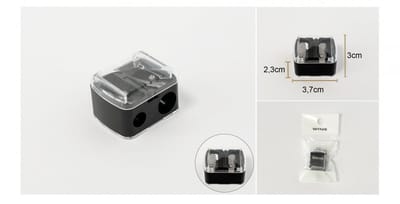 Wynie - Duo Puntenslijper - Sharpener - 1 stuks in verpakking