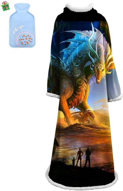 Luxe Deken met Mouwen - Extra Warm & Comfortabel voor Volwassenen en Kinderen - 127x178 cm