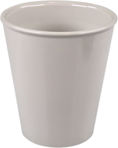 Ornamin - Beker - SAN - reusable - onbreekbaar - 300ml - beige - 10 stuks