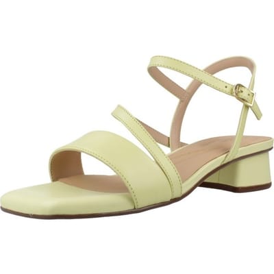 Clarks Shoes Serina35 Strap Hakken Sandalen Geel EU 36 Vrouw
