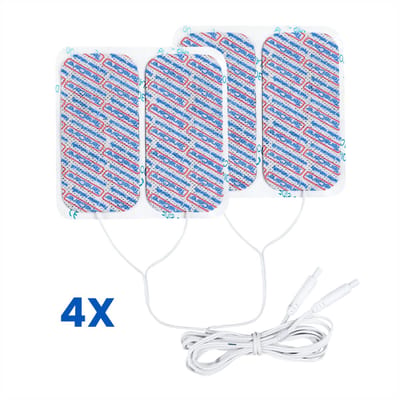 TensCare - Bundel 4x 4 pads perfect mama (1 set) | Voor gebruik met Perfect mamaTENS en Perfect Mama+ van TensCare| electroden pads tens | elektrodenpads | Zelfklevende Elektroden Pads | mamatens elektroden | mama tens elektroden