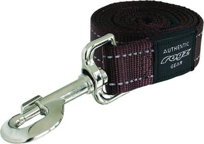 Rogz Utility Lijn Bruin - Hondenriem - 120x2.5 cm
