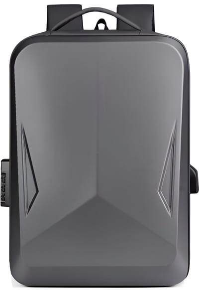 CarryQuest® - Rugzak Uitbreidbare Computertas - Zakenreis Bagagetas - 20-35L Capaciteit - Shell-Rugzak - Comfortabel Draagcomfort - Y2 Grijs
