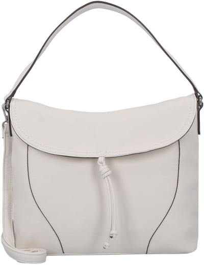 TOM TAILOR Schoudertas Malia Hobo Bag Cream White Crème