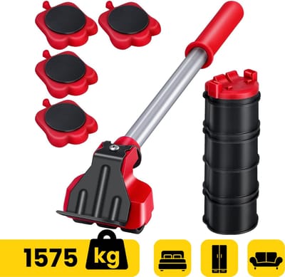 Moeve Meubelroller - Stevig en handig voor zware meubels - Meubeltransporter - 13 delige Transporthulp - Draagvermogen 400kg - Transportroller - Meubelhondje - Meubelverplaatser