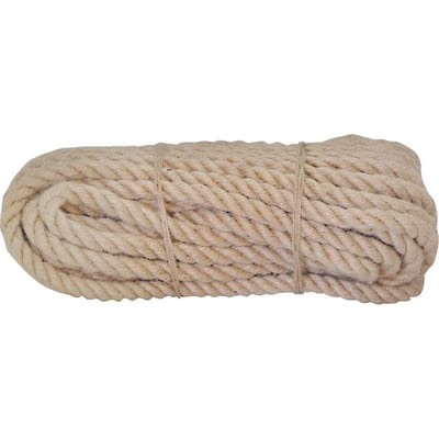 Jutekant 8mm 10m - Decoratieve Touw voor Diverse Toepassingen