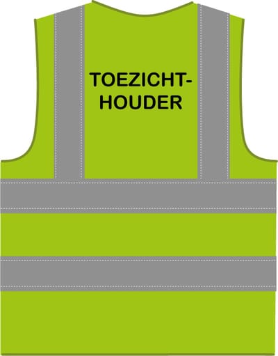 Hesje toezichthouder RWS limoengroen