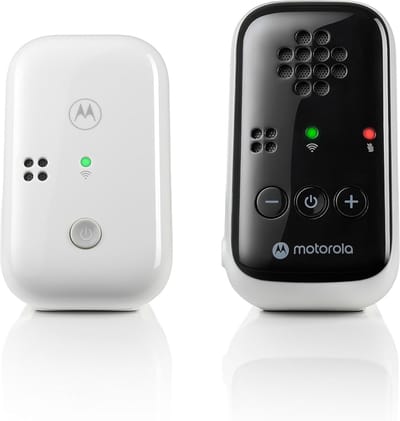 Audio Babyfoon - Baby Monitor Geluid - Kind Bewaken - Draadloze Veilige Verbinding - 3048 m Bereik - Wit