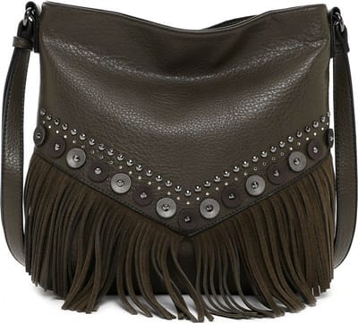SURI FREY Schoudertas Abbey Crossover Bag Oliv Groene