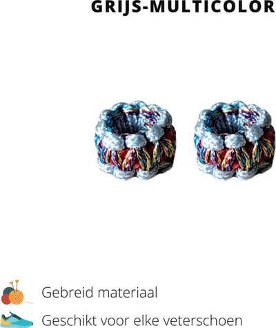 Beste Veters - Schoenaccessoires - Veter gesp - Veters - Schoen bedel - Schoenaccessoires glitter - Gesp grijs - Kerst - Feestdagen