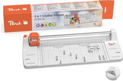 Creatieve 5 in 1 Rolsnijder met 4 Snijsoorten en Hoeksnijder voor A3 Formaat