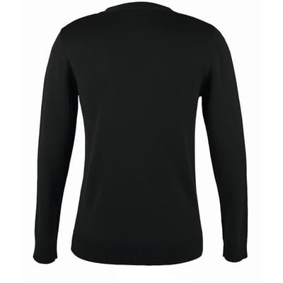 SOLS Vrouwen/dames Golden V Neck Cardigan (Zwart)