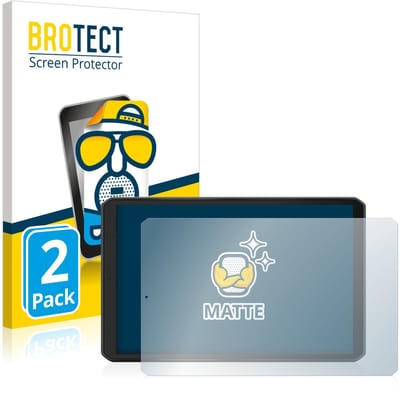 BROTECT - Screenprotector voor Garmin dezl LGV810 - Folie Beschermfolie matte 2 Stuks