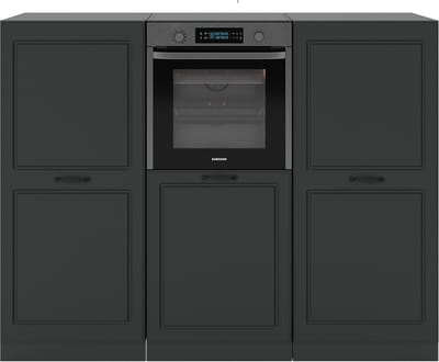 Vicco R-Line Keukenblok – 180 cm zonder werkblad Antraciet landhuis/antraciet