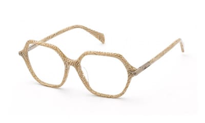 Blumarine VBM256 Ocra striato+ glittery lucido 53/15/140 WOMAN Brilmonturen