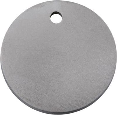 Red Dingo Hondenpenning titanium - maat S - rond 20 mm