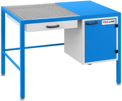 Pro-Line Serie - Werkbank met Slijptafel - 1180mm x 780mm - Met Lade - Poedercoating