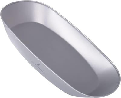 Ultra lichte titanium campingservies set voor buitenshuis - vierkante borden en kommen met draagtas voor snacks en maaltijden