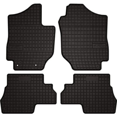 Wielganizator SolidPRO Serie - Rubber Autovloermatten - Suzuki Jimny II - 2018- - Zwart - Op Maat