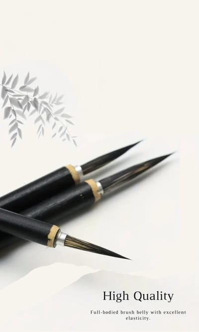 8 Chinese kalligrafie - kwasten set - set van 8 penselen - professionele kalligrafie - kunst schilderen - sumi tekenpenseel voor beginners, studenten en kunstenaars