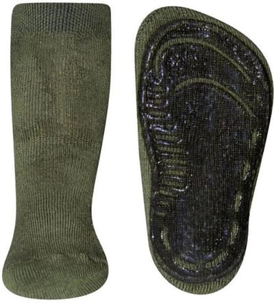 Antislip kindersokken – Olive – 18-19