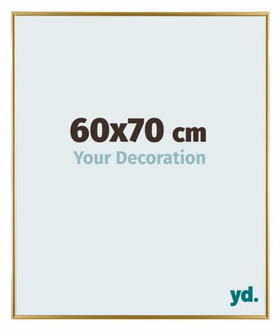 Your Decoration - Fotolijst 60x70 cm - Kunststof - Goud - Evry
