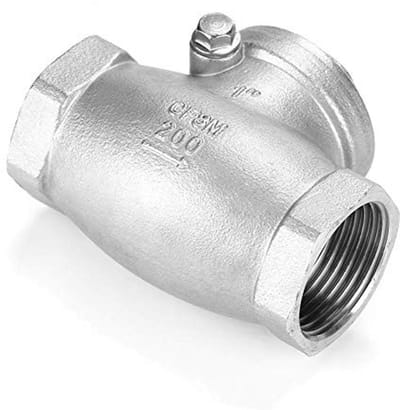 Dailygoods - Terugslagklep - RVS Kwaliteit - Eenvoudige installatie - 1 inch DN25 - Duurzaam ontwerp - Geschikt voor leidingen - Betrouwbaar model