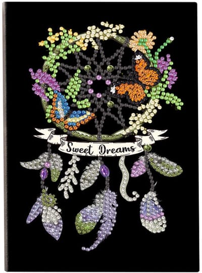 Notitieboekje - NB056 - Sweet dreams - Diamond painting - compleet pakket - diamond painting by Wietske