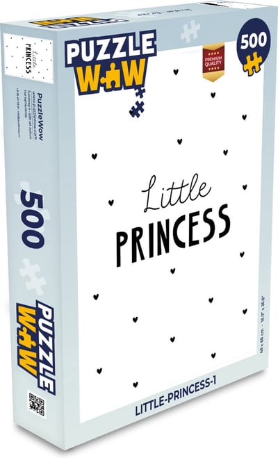 Puzzel Spreuken - Little princess - Meisjes - Prinses - Quotes - Legpuzzel - Puzzel 500 stukjes