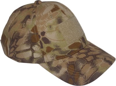 GOLRAD Baseball Pet | 2 Velcro patch embleemes | Python Sand Camo | One size fits all