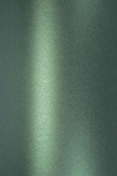 Netuno - groen metallic papier - A5 - 14,8 x 21 cm - 10 vellen - 250 gram - Majestic Gardeners Green
