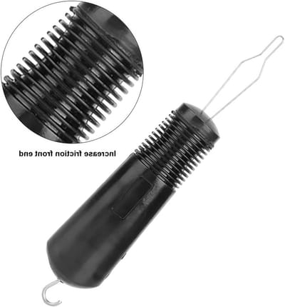Hulpmiddel voor het aankleden met knopen- en ritshaken, ideaal voor ouderen en mensen met artritis