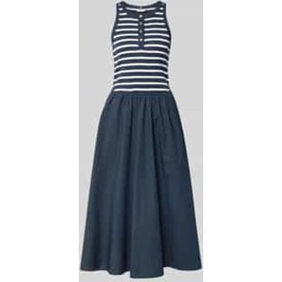 Lange Jurk Tommy Hilfiger GOLD BUTTON POPLIN MIX DRESS