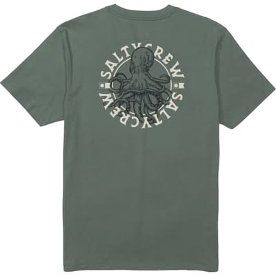 Salty Crew Tentacles Premium T-Shirt groen