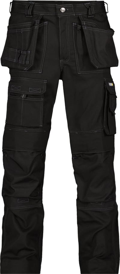 Canvas holsterzakkenbroek met kniezakken