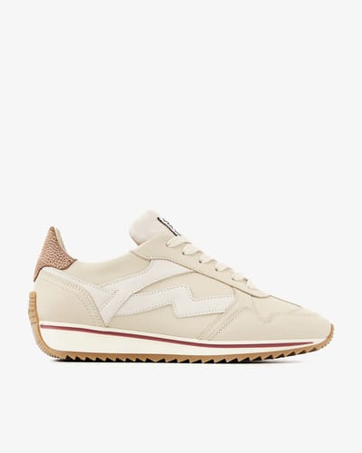 VIA VAI Mikki Alex Sneakers dames - Su�de,Leer - Beige