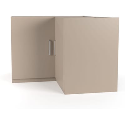 Wasophoogte® Keukenkast - Onderkast keuken - Module N6 - 1300(D)*1300(B)*910(H) mm - Taupe