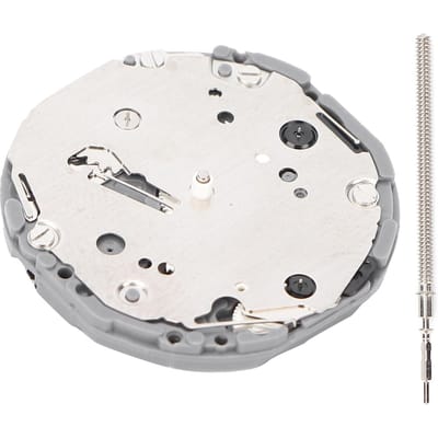 VD85 Quartz Horlogeuurwerk Legering Horlogeuurwerk Vervangingsaccessoires met Pin Zilver white