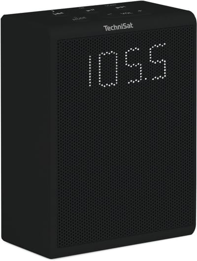 Technisat Viola socketradio - FM radio voor in het stopcontact - zwart