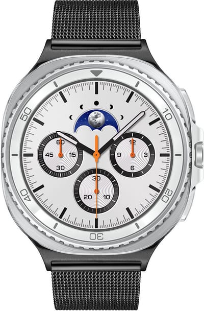Samsung Special Edition Galaxy Watch 8 CLASSIC LTE Wit/Zwart Mesh 46mm
