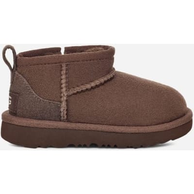 UGG® Classic Ultra Mini voor kinderen  in Brown, Maat 22, Dubbelzijdig