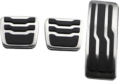 Pedaal Covers - Rem Pedaal Pad - Veilig Rijden - Antislip Oppervlak - 1 kg - Zwart