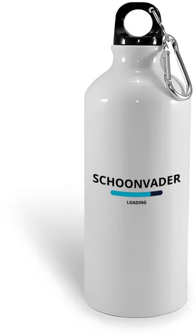 Hacebo® - schoonvader loading waterfles - Papa - ochtendkoffie laden - vader cadeautjes - vaderdag - verjaardagscadeau - verjaardag - cadeau - geschenk - kado - gift - vader artikelen - water fles - 400ML
