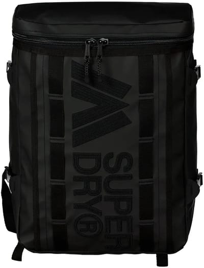 Superdry Outdoor 30l Tarp Rugzak Zwart