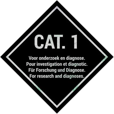 Categorie 1 onderzoek en diagnoses bord | Sign Again materiaal | 10 x 10 cm
