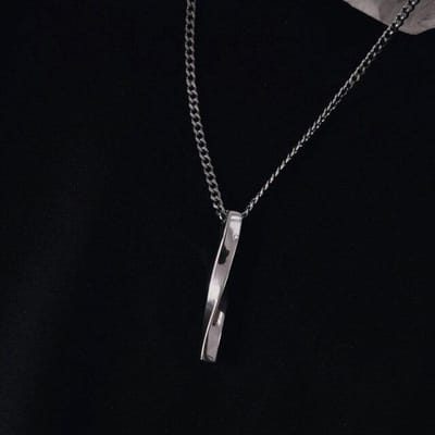 Minimalistische Vintage Truiketting Hip-Hop Onregelmatige Mode Sieraden Ketting Voor Vrouwen Hanger Gothic Unisex Chokers Nieuw gray
