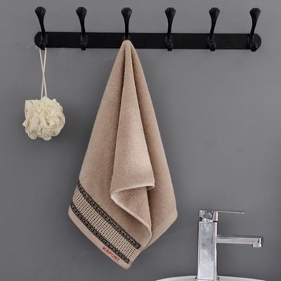 Puur Katoen Stip Lint Handdoek Volwassen Pluche Vochtregulerend Koppel Cadeau Borduurwerk Hotel Handdoek Duurzaam Duurzaam Nuttig 34*74