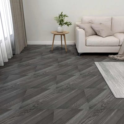 vidaXL - Vloerplanken - Grijs - 5,11 - m² - 55 - st - PVC